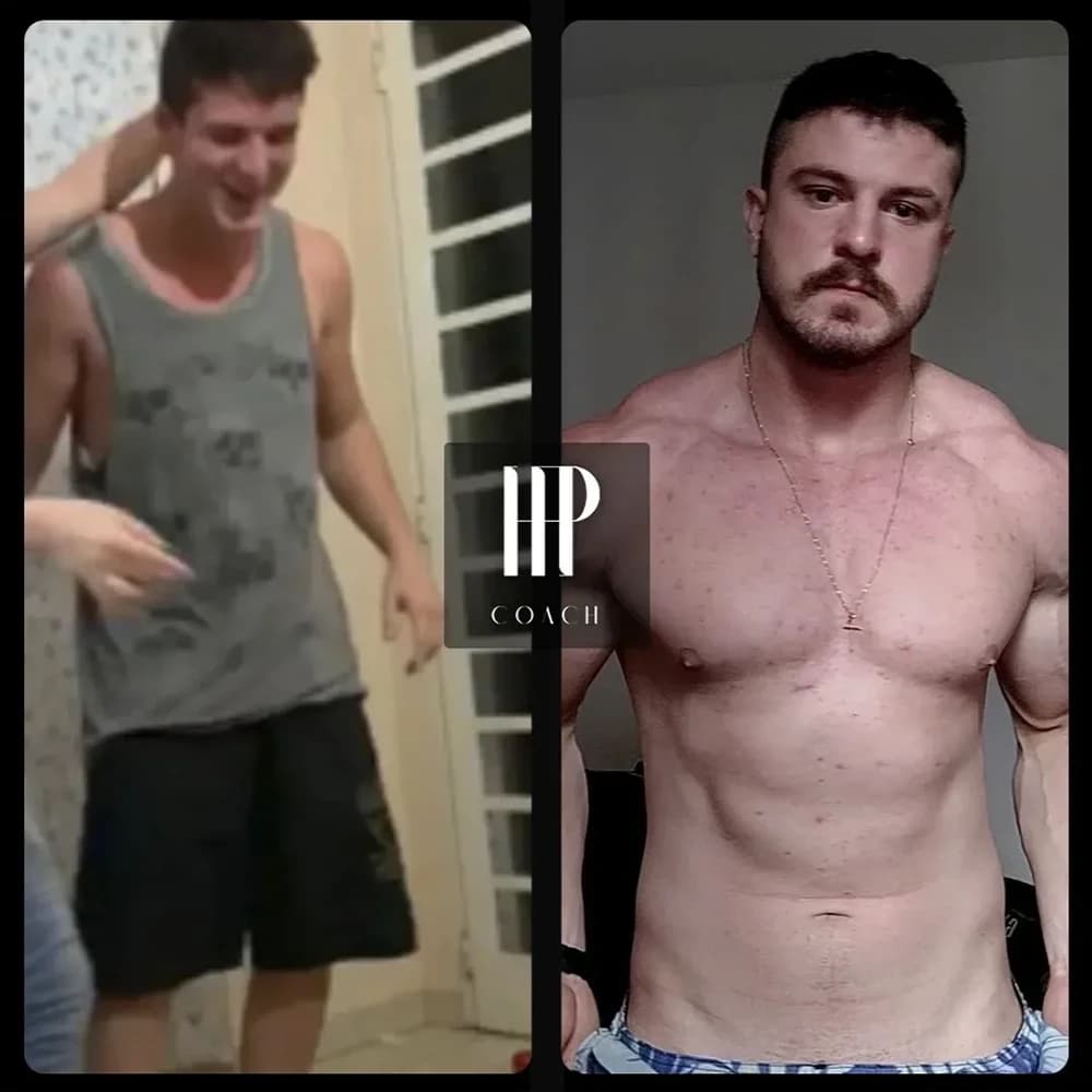 Transformação corporal case de sucesso 9 - antes e depois